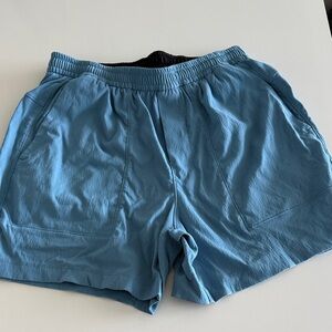 Men’s blue size S lululemon shorts